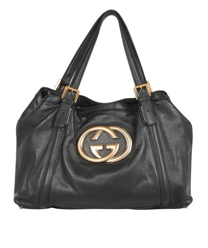 Gucci Medium Britt Tote Bag, front view